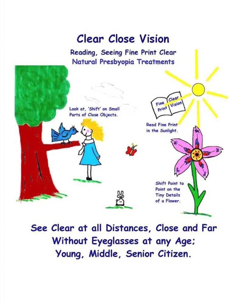 Clear Close Vision - Reading, Seeing Fine Print Clear 1