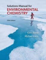 Student Solutions Manual for Environmental Chemistry 1