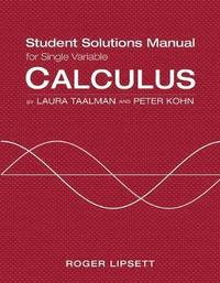 bokomslag Single Variable Student Solutions Manual for Calculus