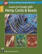 bokomslag Learn to Create with Hemp, Cord, & Beads