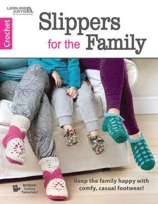 Leisure Arts - Slippers for the Family, Häftad