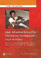 bokomslag Basic education beyond the Millennium Development Goals in Ghana