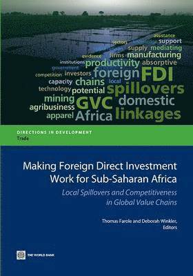 Making foreign direct investment work for sub-Saharan Africa 1