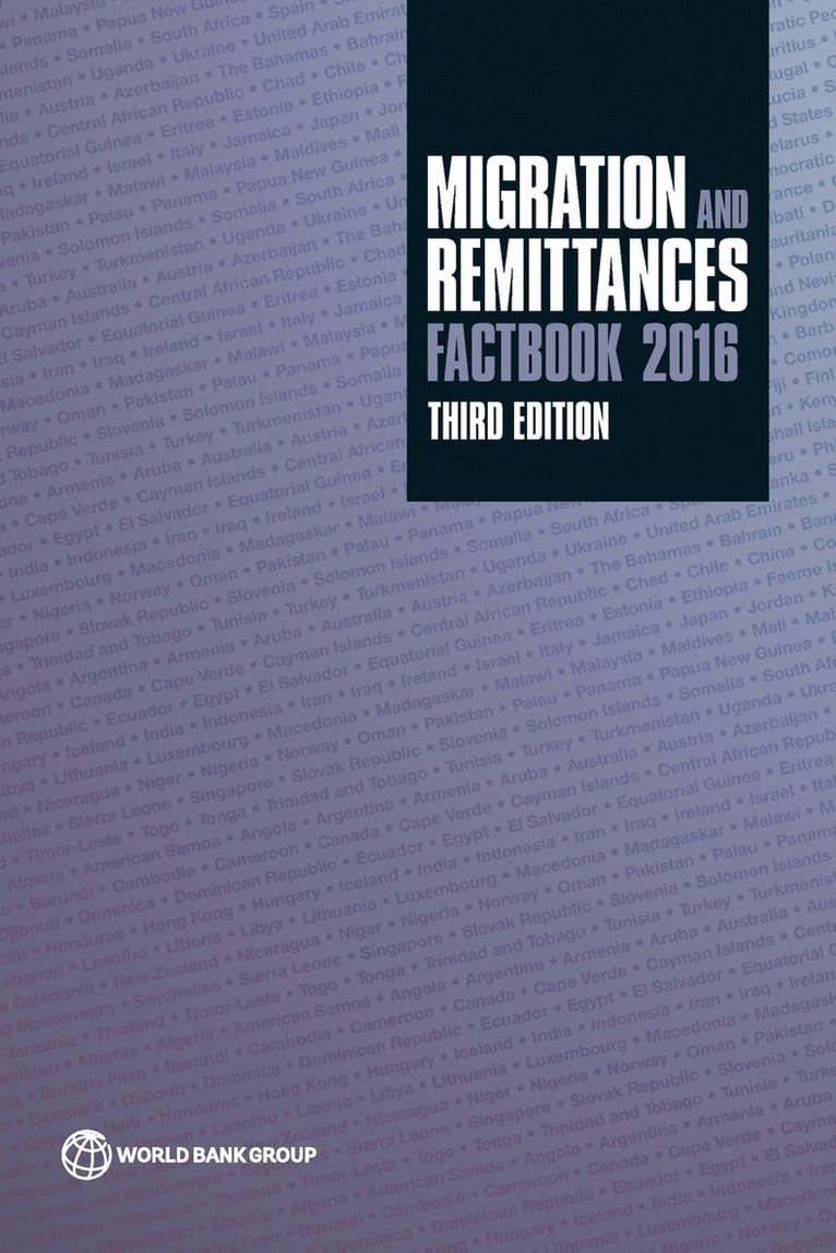 Dilip Ratha, Christian Eigen-Zucchi, Sonia Plaza, The World Bank - Migration and Remittances Factbook 2016, Häftad