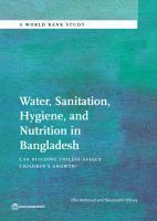 bokomslag Water, Sanitation, Hygiene, and Nutrition in Bangladesh
