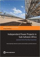 bokomslag Independent power projects in Sub-Saharan Africa