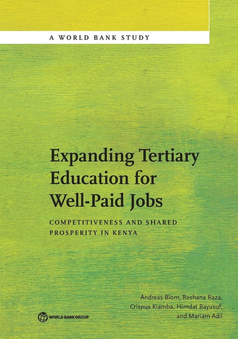 Expanding tertiary education for well-paid jobs 1