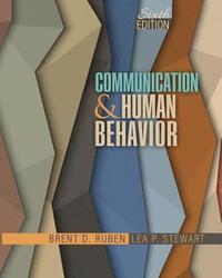 bokomslag Communication AND Human Behavior