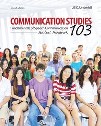 bokomslag Communication Studies 103: Fundamentals of Speech Communication, Student Handbook