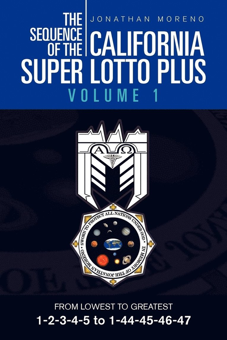 The Sequence of the California Super Lotto Plus Volume 1 1