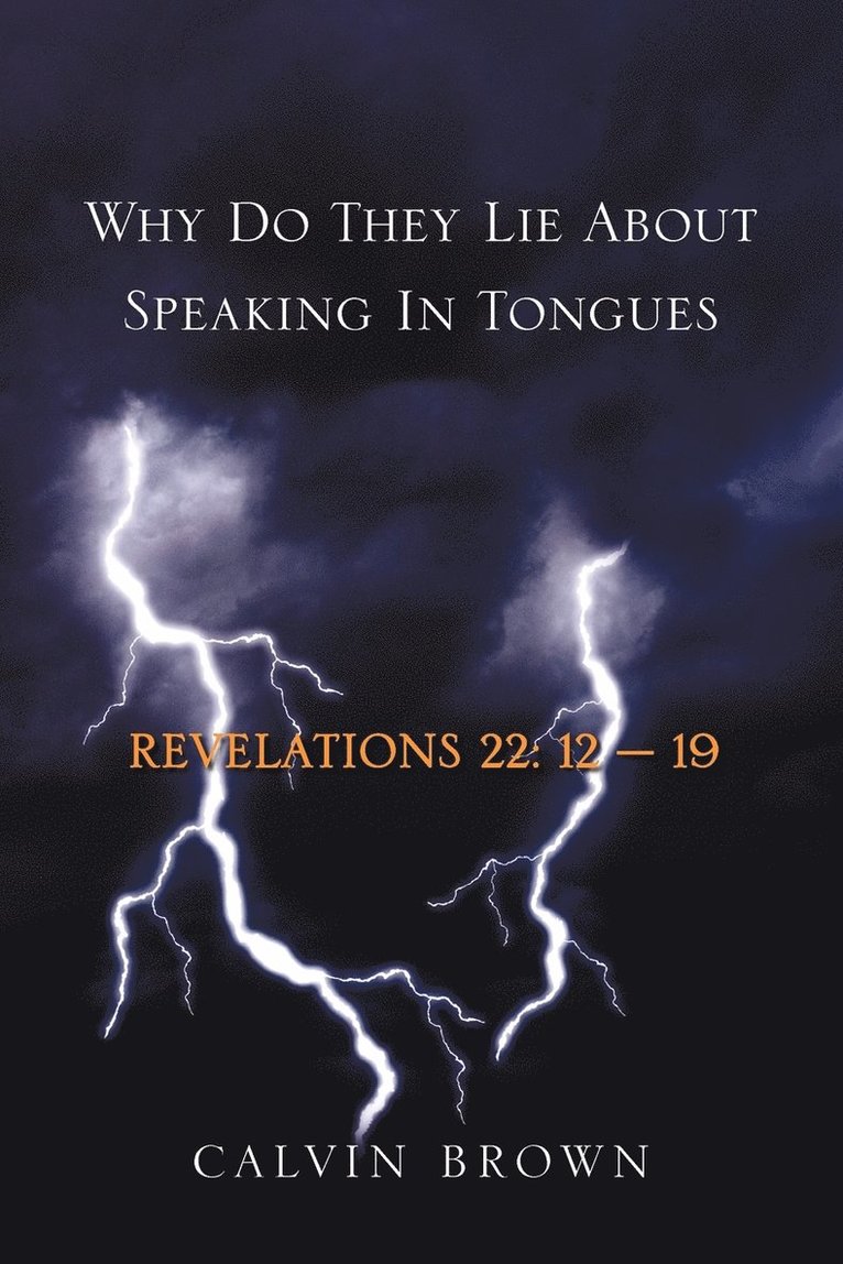 Why Do They Lie about Speaking in Tongues 1