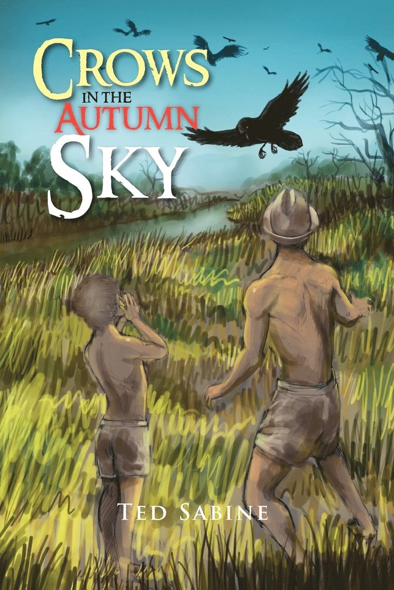 Crows in the Autumn Sky 1