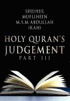 bokomslag Holy Quran's Judgement Part - III