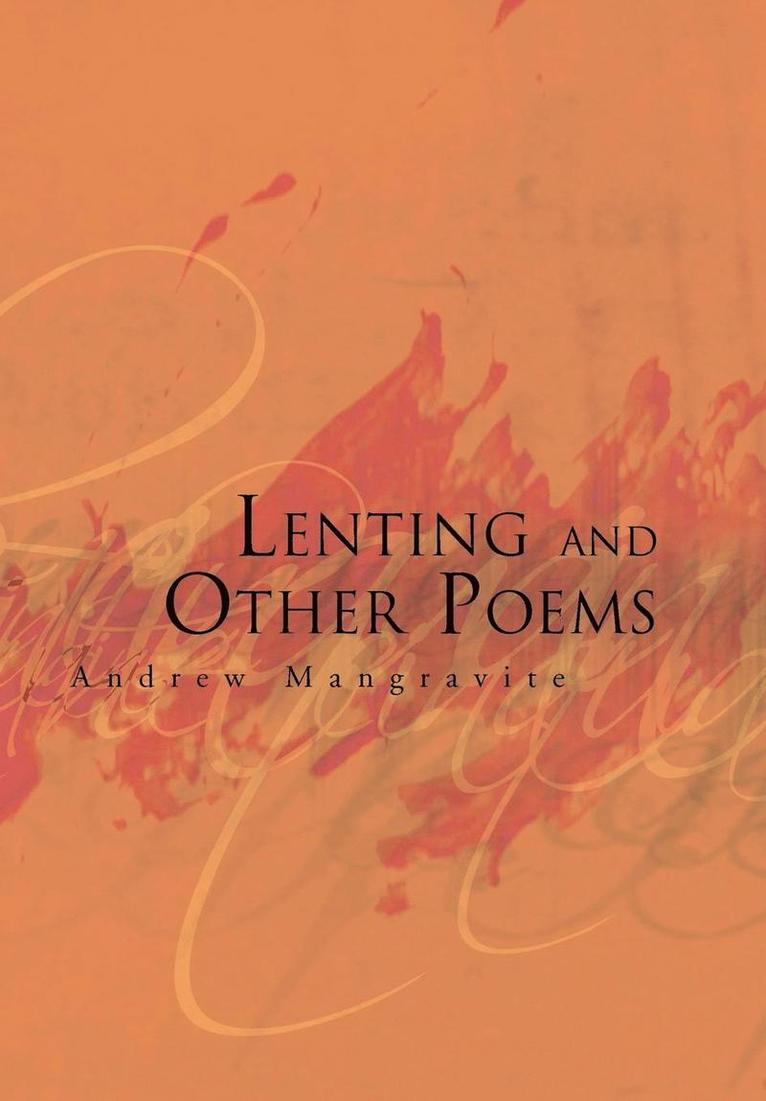 Lenting and Other Poems 1