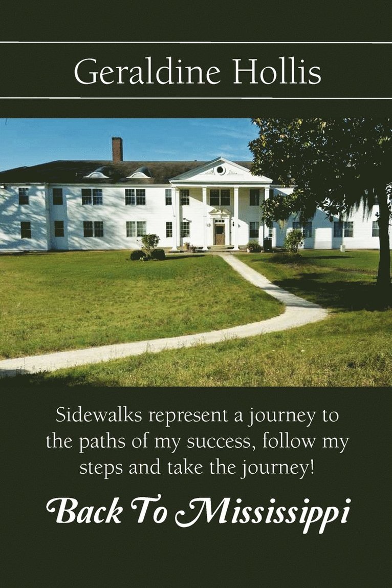 Geraldine Edwards Hollis - Back to Mississippi, Häftad