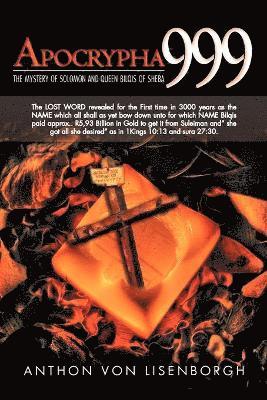 Anthon Von Lisenborgh, Anthon von Lisenborgh - Apocrypha 999, Häftad