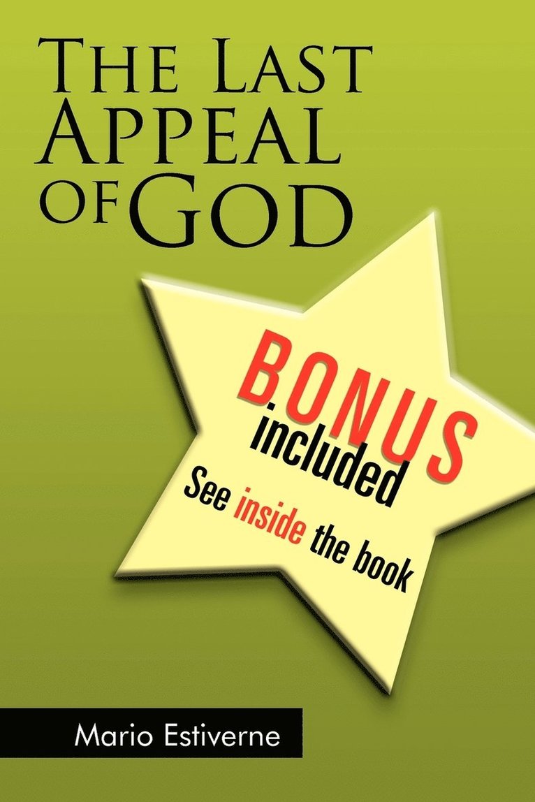 Last Appeal of God 1