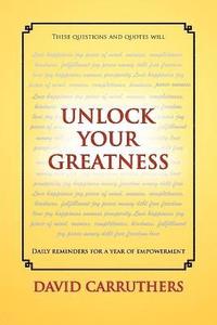 bokomslag Unlock Your Greatness