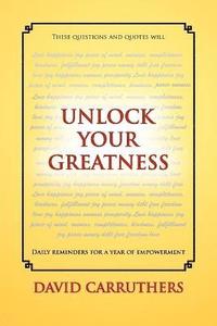 bokomslag Unlock Your Greatness