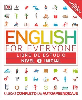 bokomslag English for Everyone: Nivel 1: Inicial, Libro de Estudio