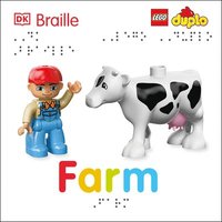 bokomslag Dk Braille: Lego Duplo: Farm