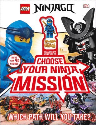 Simon Hugo - Lego Ninjago Choose Your Ninja Mission: With Ninjago Jay Minifigure, Inbunden