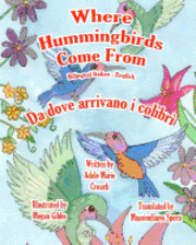 bokomslag Where Hummingbirds Come From Bilingual Italian English