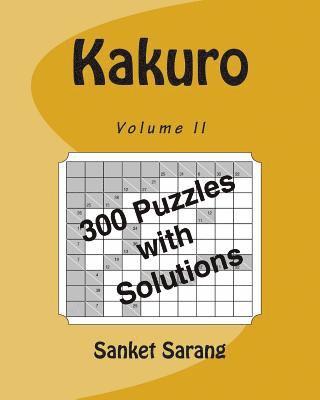 Kakuro Vol II 1