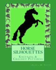 bokomslag HORSE SILHOUETTES Knitting & Crochet Patterns