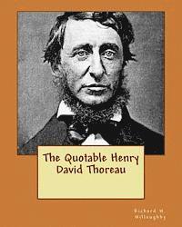bokomslag The Quotable Henry David Thoreau