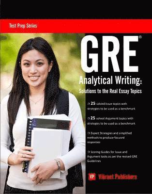 Vibrant Publishers - GRE Analytical Writing: Solutions to the Real Essay Topics, Häftad