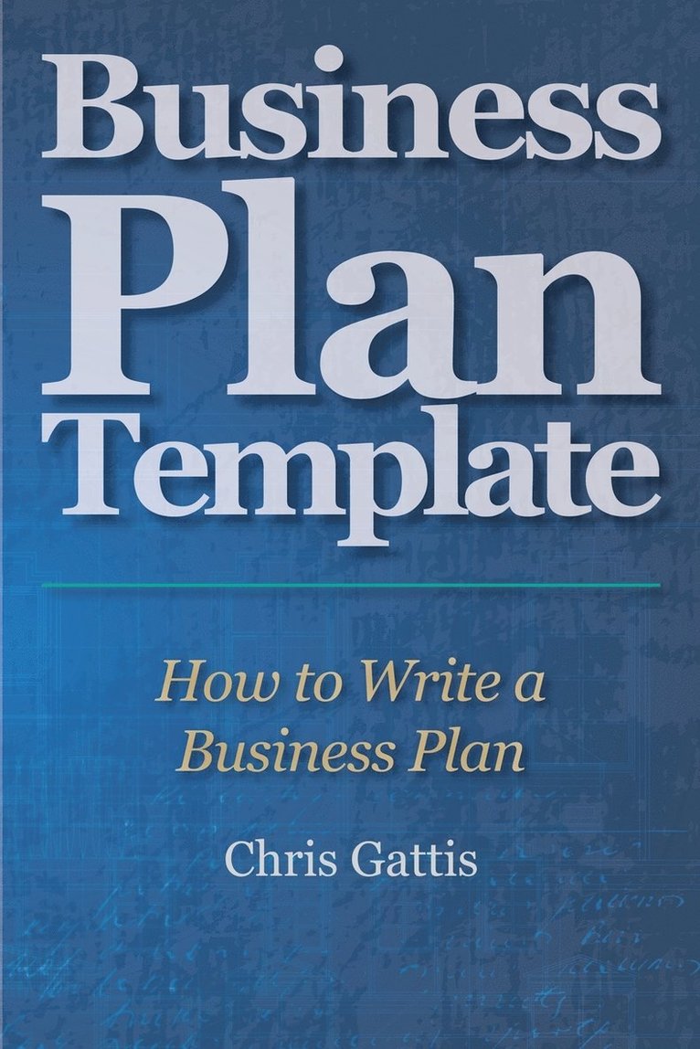 Business Plan Template 1