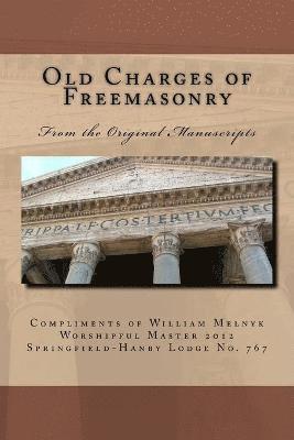 Old Charges of Freemasonry 1