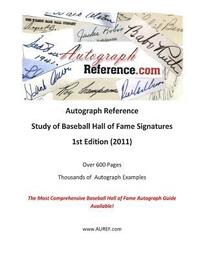 bokomslag Autograph Reference.com Study of Baseball Hall of Fame Signatures