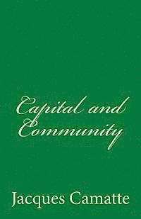 bokomslag Capital and Community