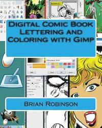 bokomslag Digital Comic Book Lettering and Coloring with Gimp