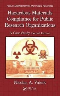bokomslag Hazardous Materials Compliance for Public Research Organizations