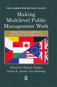 bokomslag Making Multilevel Public Management Work