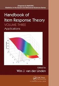 bokomslag Handbook of Item Response Theory