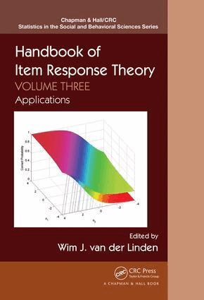 Wim J. van der Linden - Handbook of Item Response Theory, Inbunden