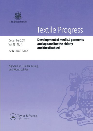 Ng Sau-Fun - Development of Medical Garments and Apparel for the Elderly and the Disabled, Häftad