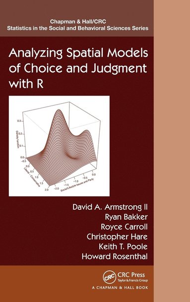 bokomslag Analyzing Spatial Models of Choice and Judgment with R