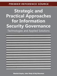 bokomslag Strategic and Practical Approaches for Information Security Governance