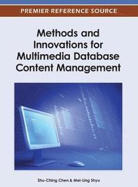 bokomslag Methods and Innovations for Multimedia Database Content Management