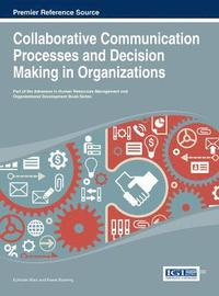 bokomslag Collaborative Communication Processes and Decision Making in Organizations