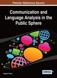 bokomslag Communication and Language Analysis in the Public Sphere
