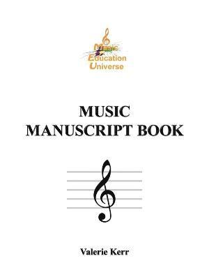 bokomslag Music Manuscript Book