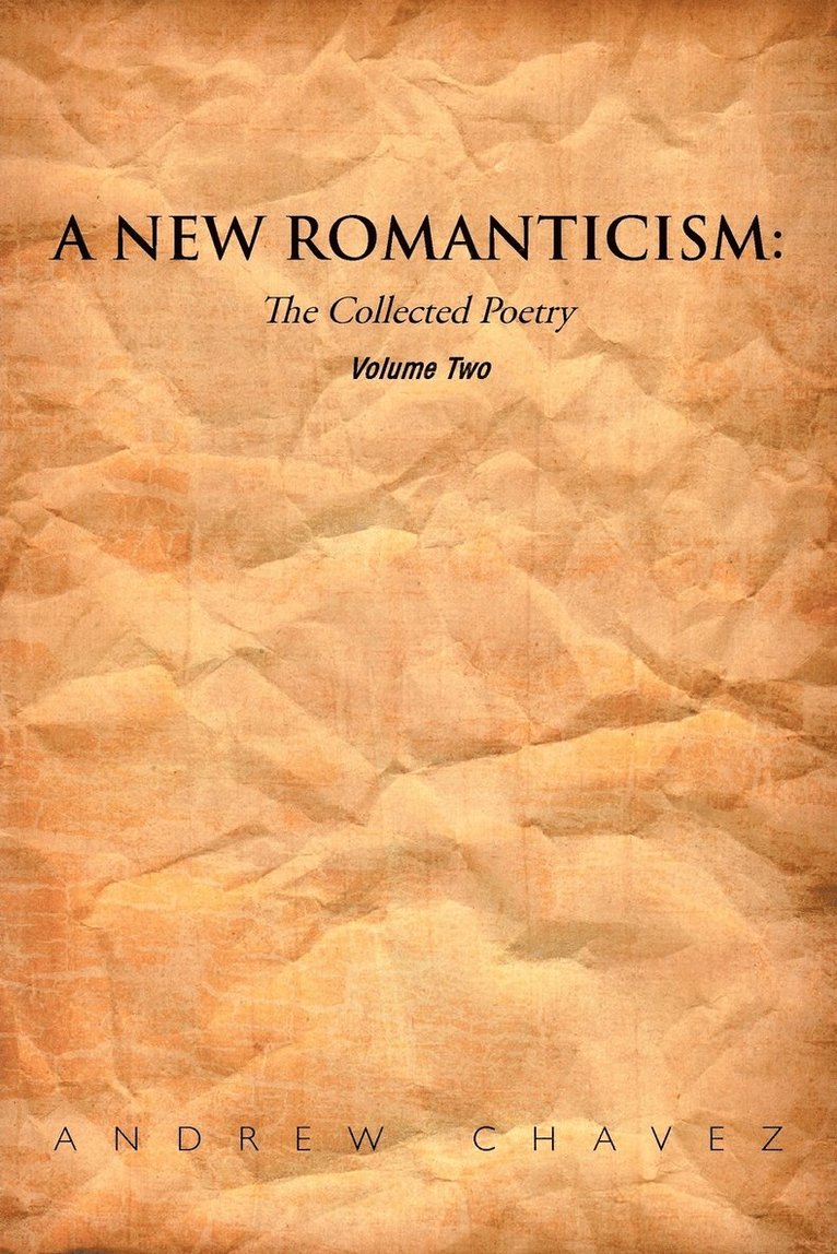 Andrew Chavez - New Romanticism, Häftad