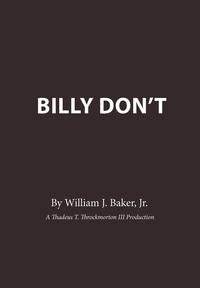 bokomslag Billy Don't