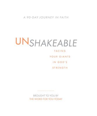 bokomslag Unshakeable: Facing Your Giants in God's Strength